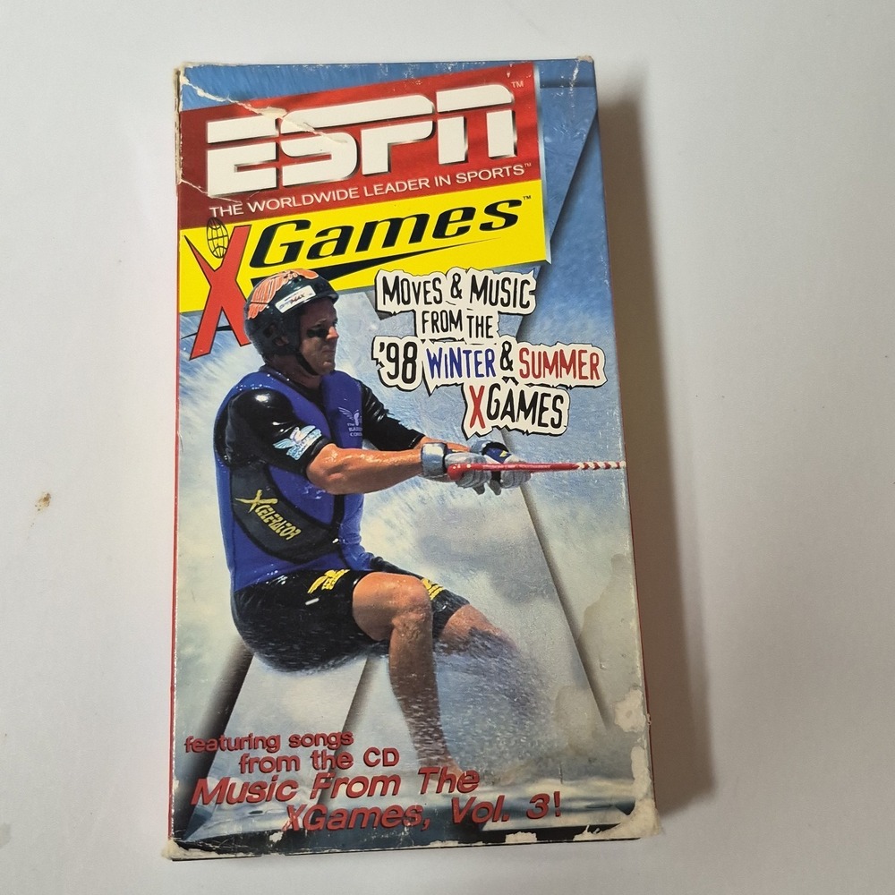Vintage 1998 X Games Extreme Games VHS ESPN Highlights Of XGames Winter & Summer - Picture 1 of 6